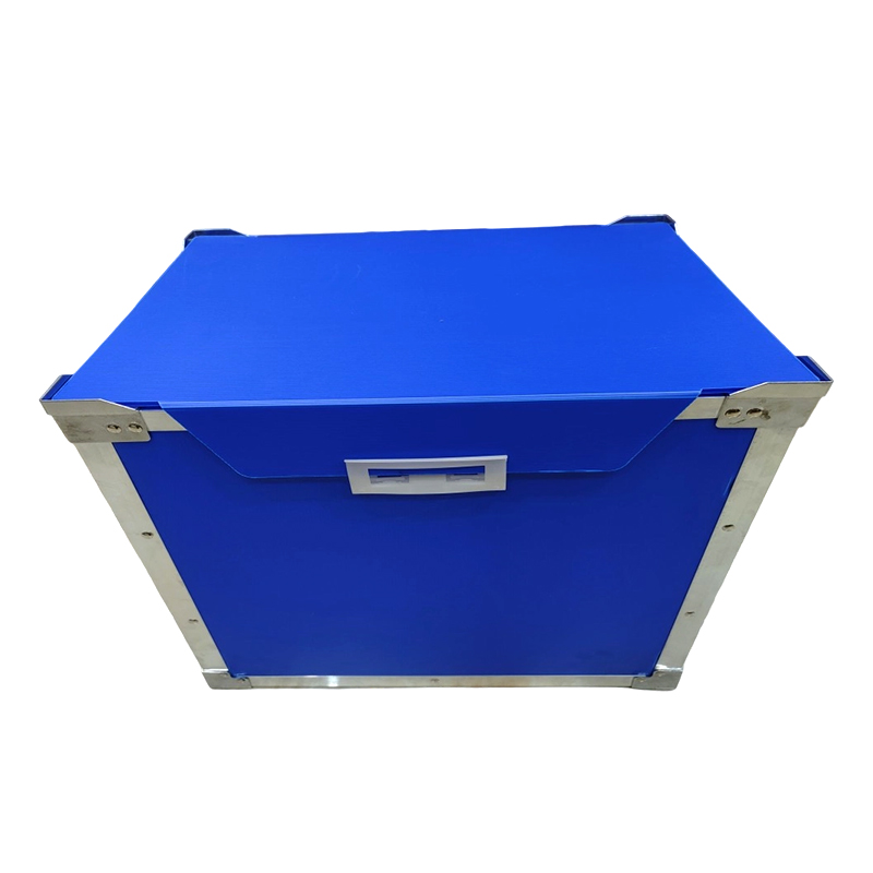 Aluminijska kutija od PP valovite plastike s preklopnim poklopcem