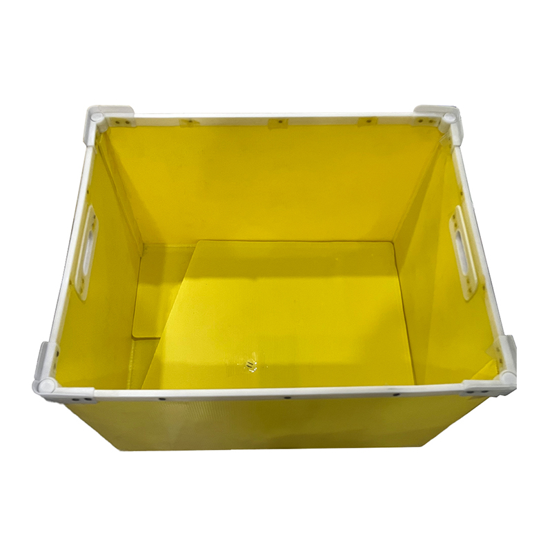 Kutija za torbicu s ojačanim okvirom od valovite plastike