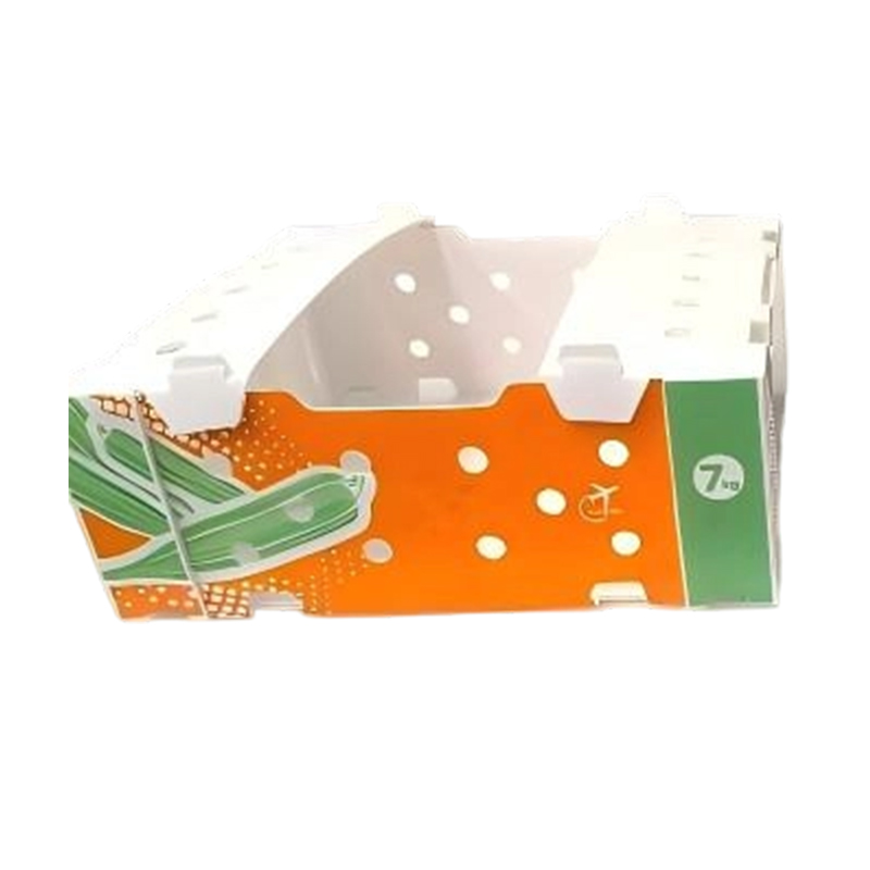 Sklopiva kutija od valovitog PP tiskanog materijala za povrće i voće